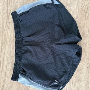 Under Armour Women’s Black and Gray Sports Shorts
